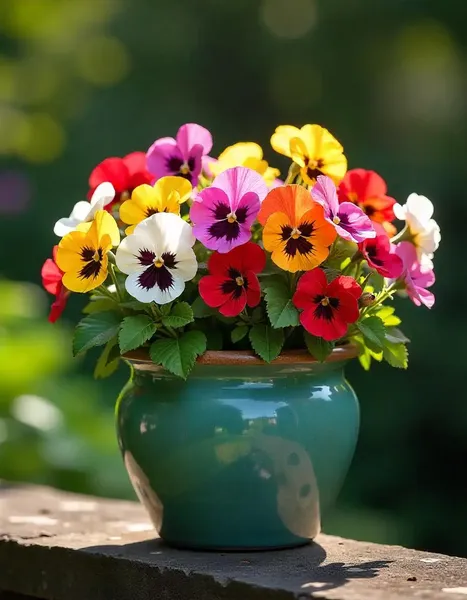 Pensamientos multicolor (Viola)