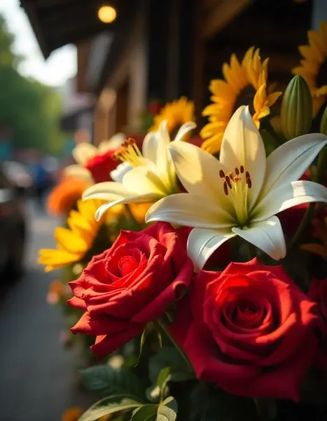 Arreglo floral mixto